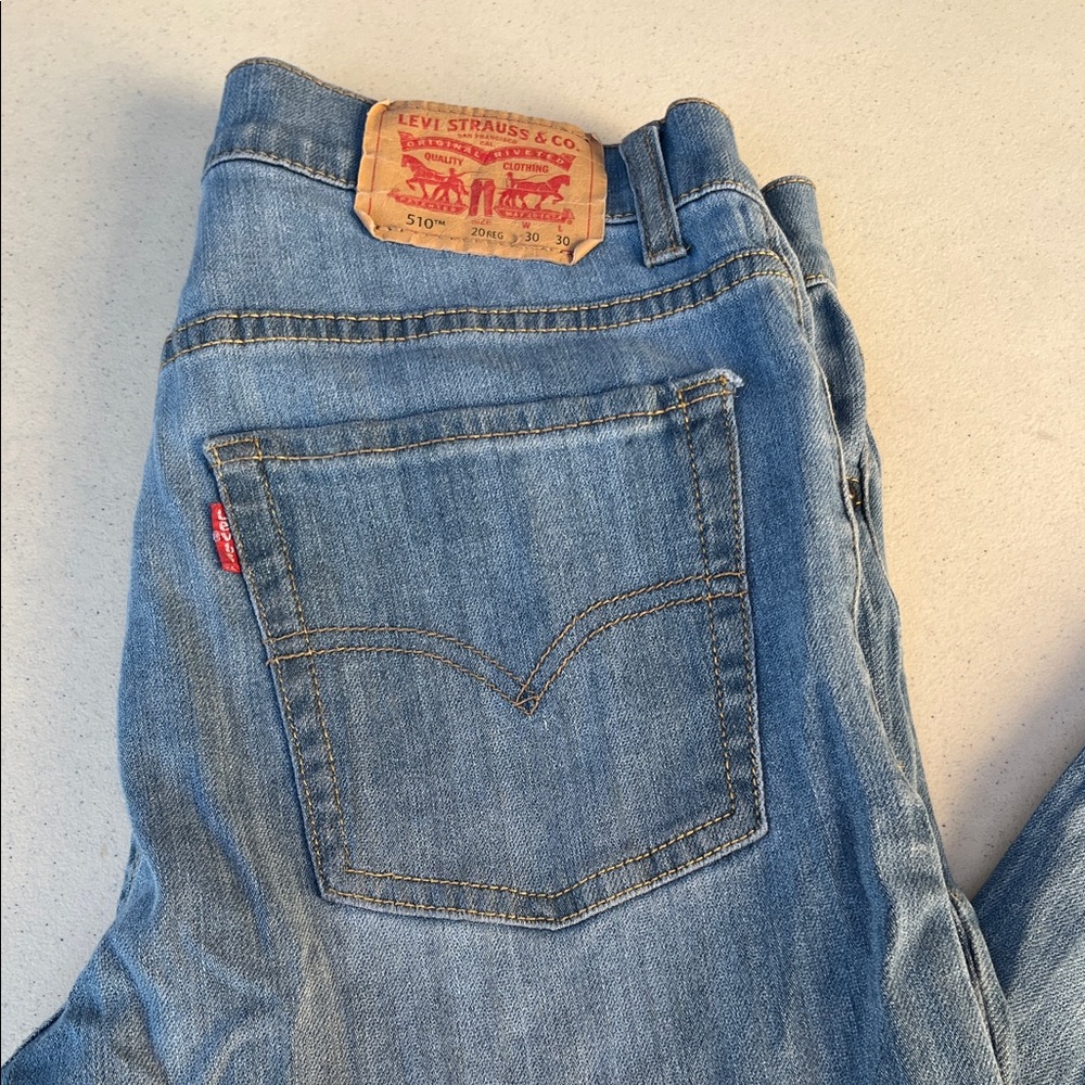 Levi's Light Blue Skinny Jeans